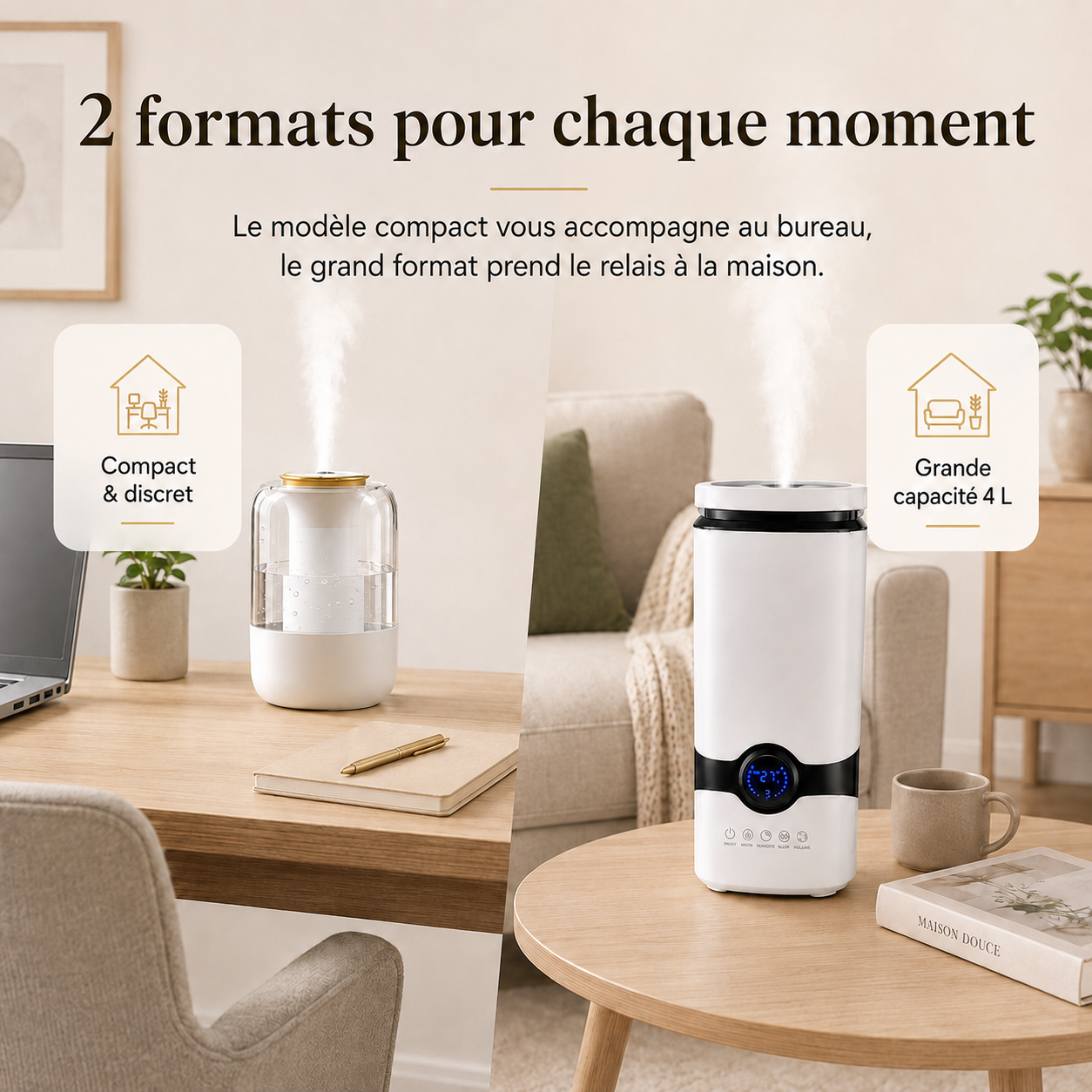 Aervia Duo — Maison + Bureau
